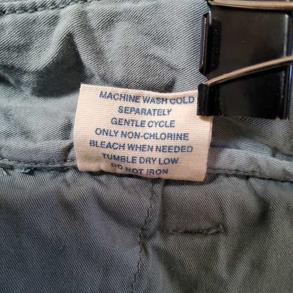 Save Khaki Lightweight Chino Cotton Twill Shorts Size 38 Blue New - Picture 6 of 7